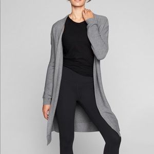 Gray Athleta Cardigan